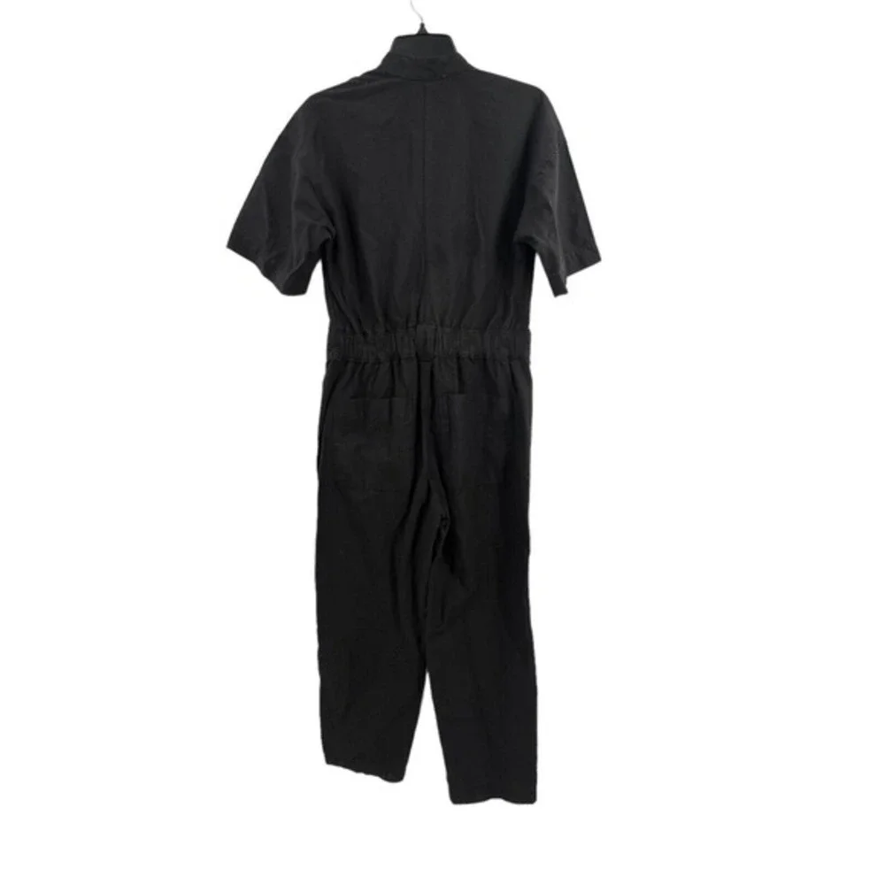 Everlane Black Short Sleeve Flight Suit‎ Womens 0